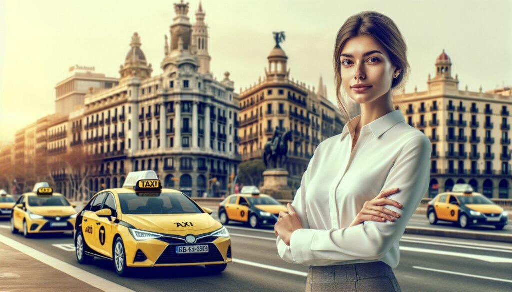 ada colau solicita ayudas a la generalitat para taxis en barcelona