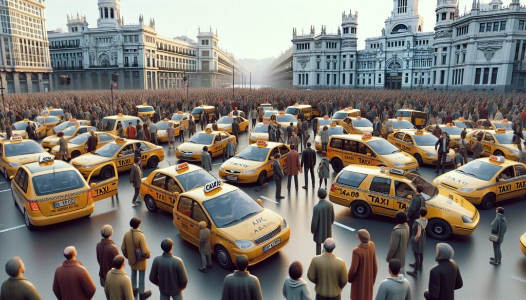 descubre por que 10 000 taxistas de madrid estan listos para una gran manifestac
