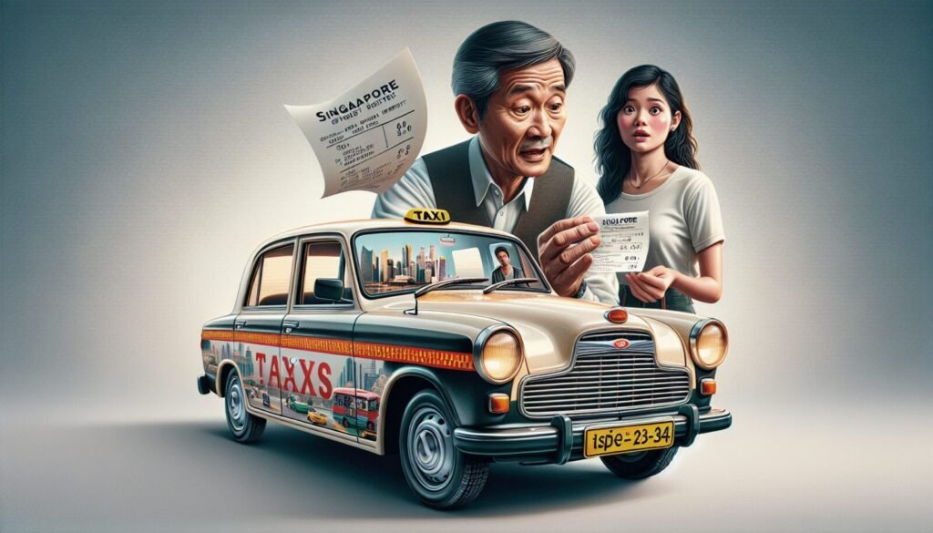 Descubre por qué los taxis de Singapur ahora deben imprimir tu recibo y cómo esto puede afectarte ¡No te lo pierdas!