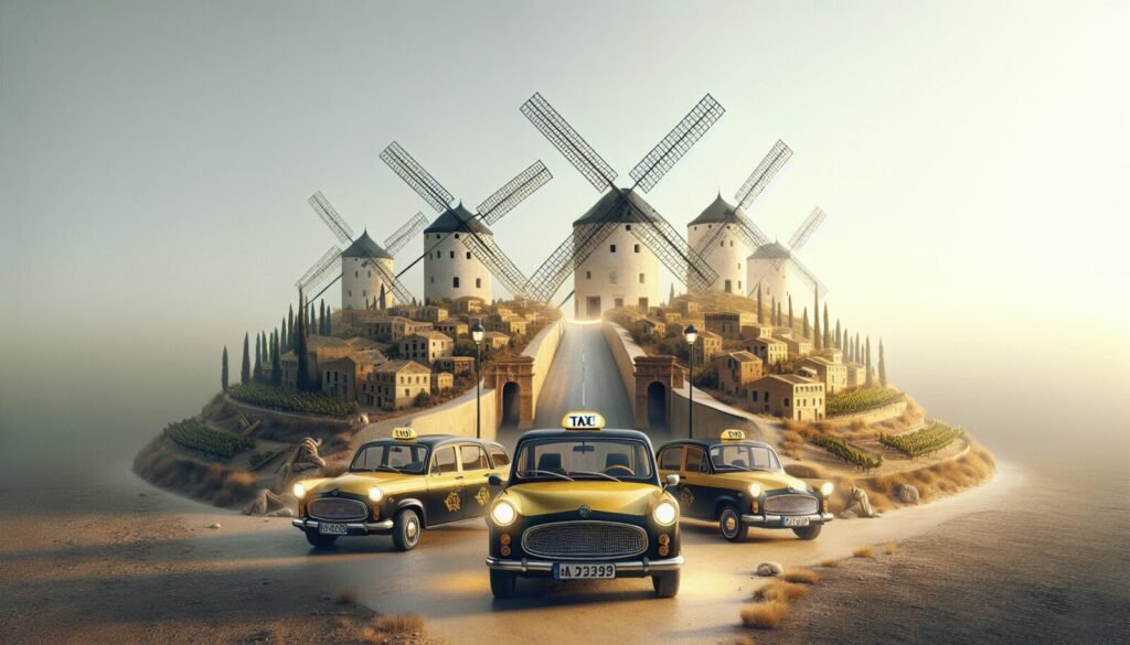 el sorprendente regreso del taxi en castilla la mancha que todos estan comentand