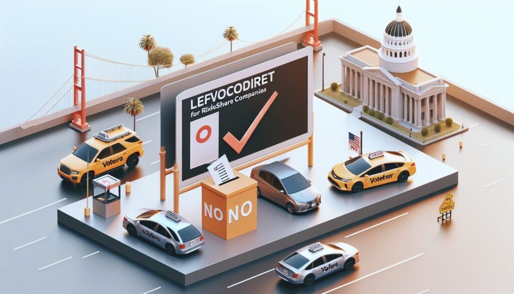 encuestas en california preven derrota de uber y lyft en proposicion 22