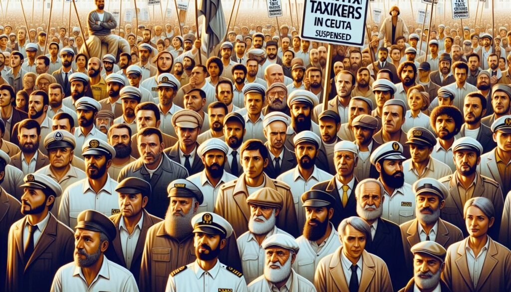 huelga de asalariados del taxi en ceuta suspendida