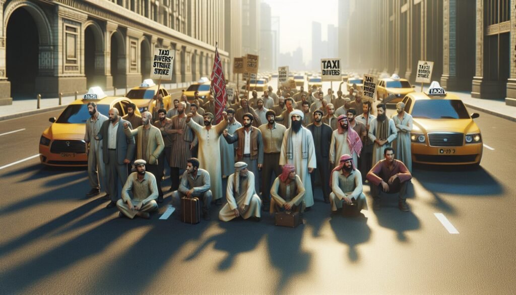 huelga de taxistas en ceuta por crisis del sector