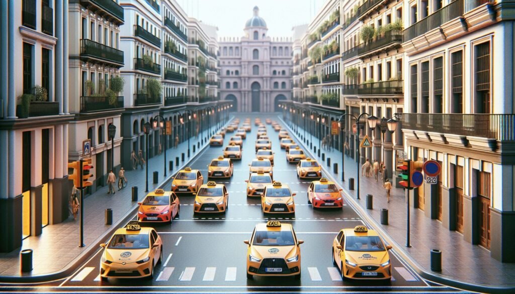 instituto del taxi de sevilla reduce flota al 33 por baja demanda