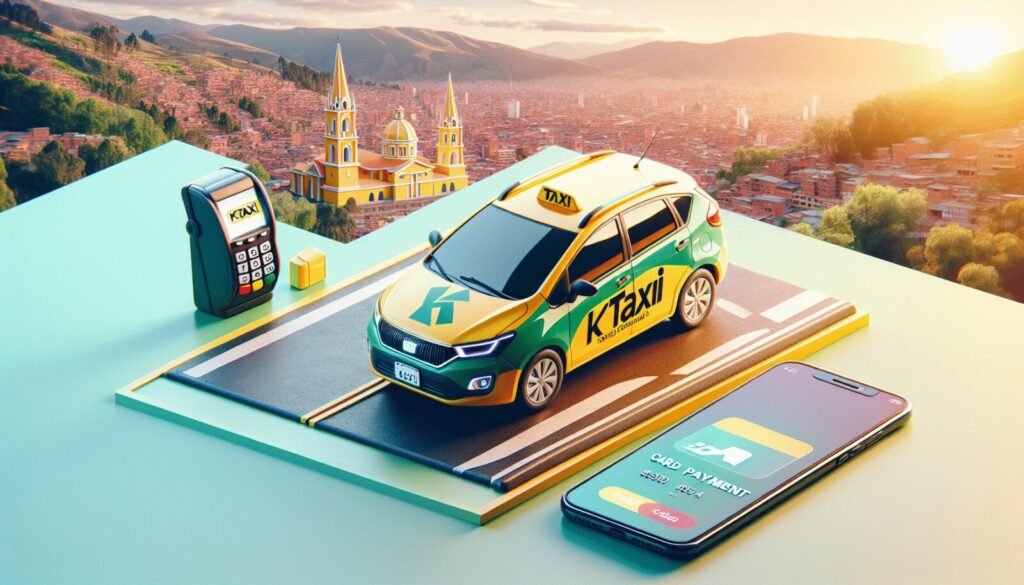 ktaxi ofrece pago con tarjeta en taxis de cochabamba bolivia