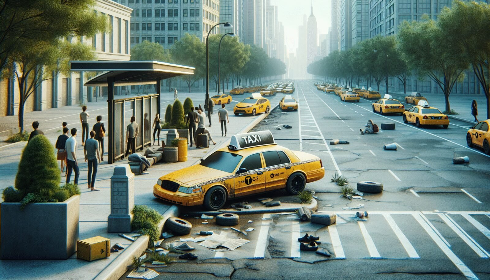la impactante verdad detras del fin del sector del taxi en nueva york que nadie
