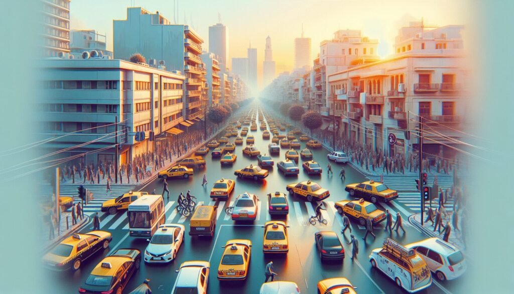 movilizaciones de taxis en nicosia chipre por falta de ayudas