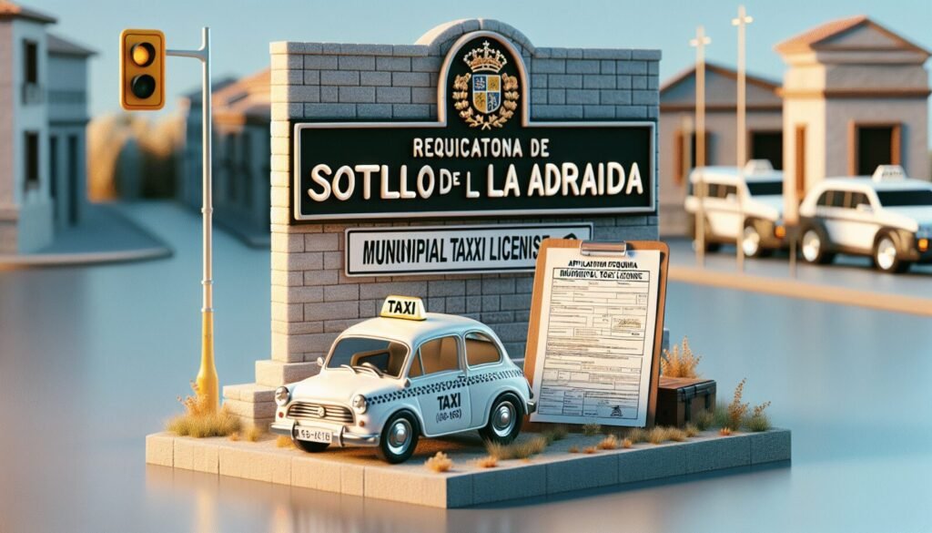 sotillo de la adrada solicita licencia municipal para taxis