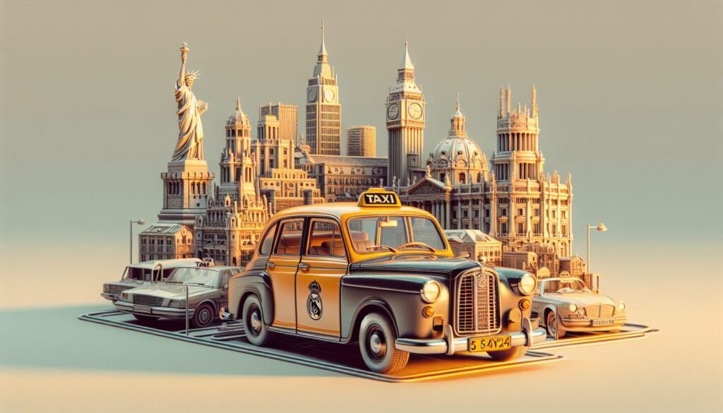 taxi de barcelona viaja a madrid para solicitar ayudas sectoriales