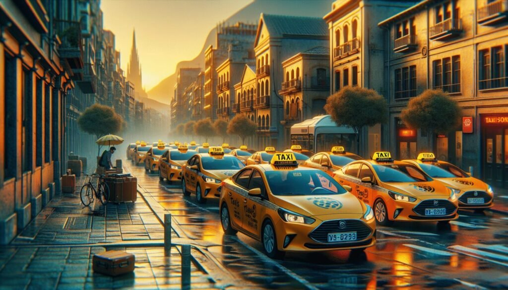 taxi en oviedo reduce flota en un tercio por caida de demanda