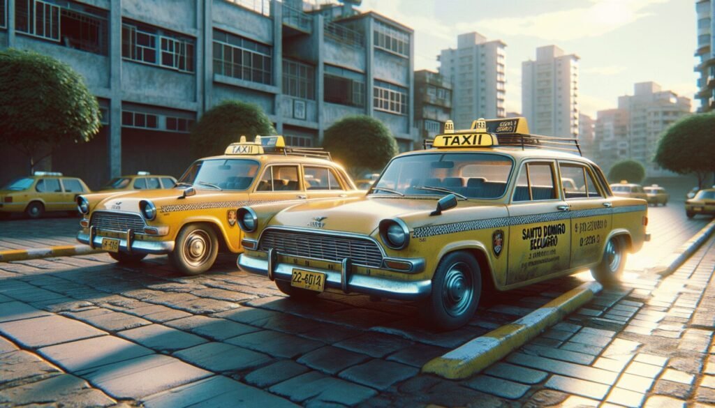 taxis de santo domingo ecuador contaran con identificativos legales