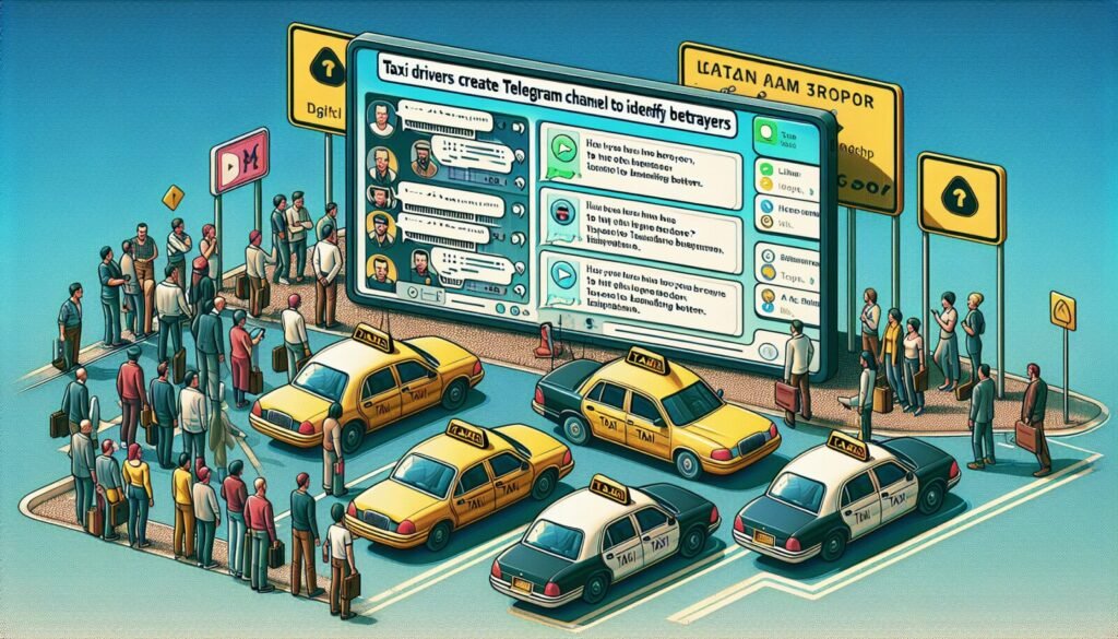 taxistas crean canal de telegram para identificar traidores