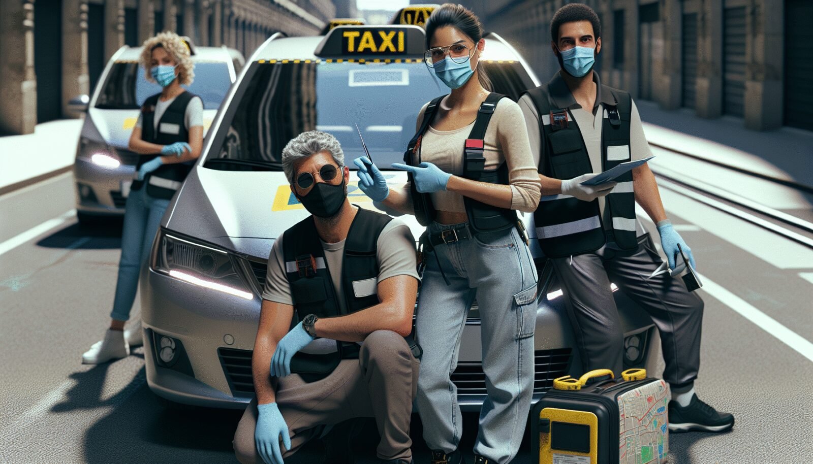 taxistas de zaragoza operan al 40 en la nueva normalidad