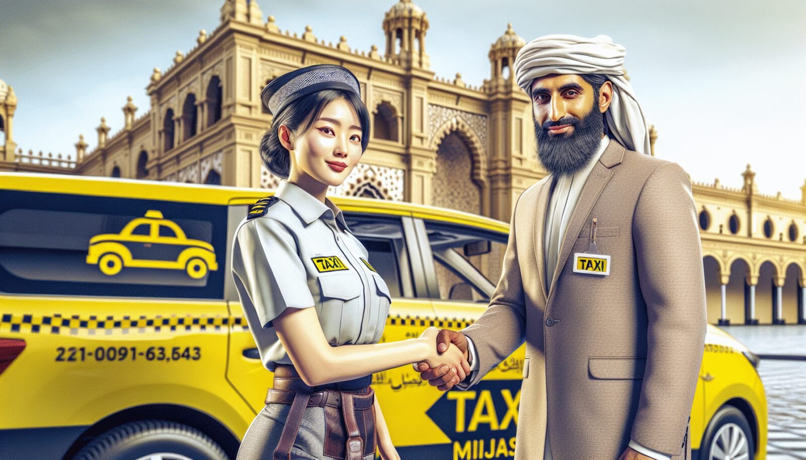 taxistas y ayuntamiento lanzan campana taxi mijas transporte seguro