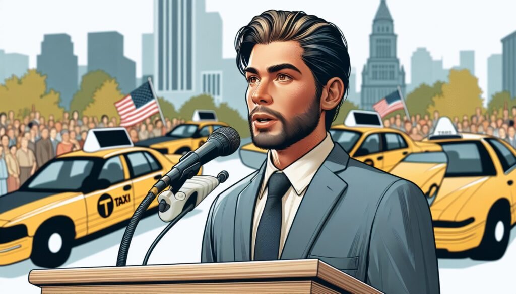 tito alvarez reafirma su apoyo al sector del taxi