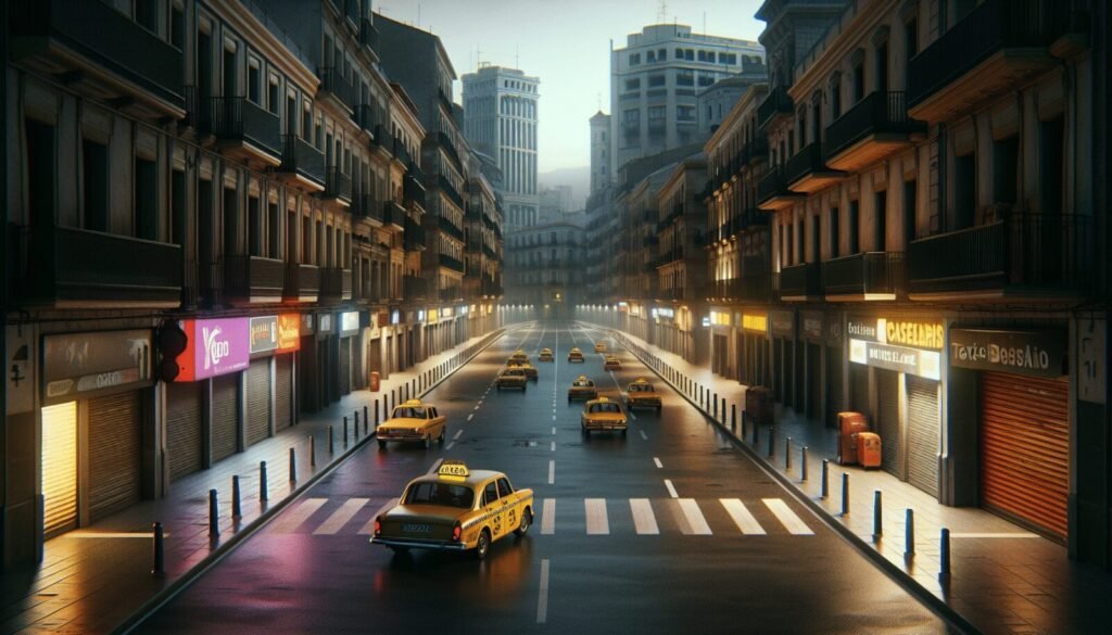 toque de queda afecta el sector del taxi en castellon