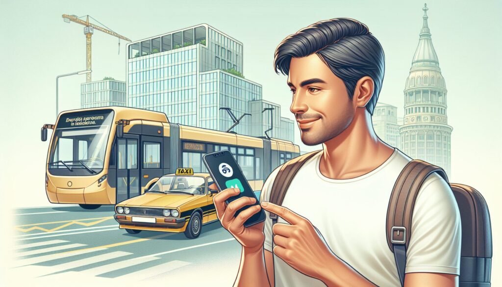 zaragoza desarrolla una app para taxi bus y tranvia publicos