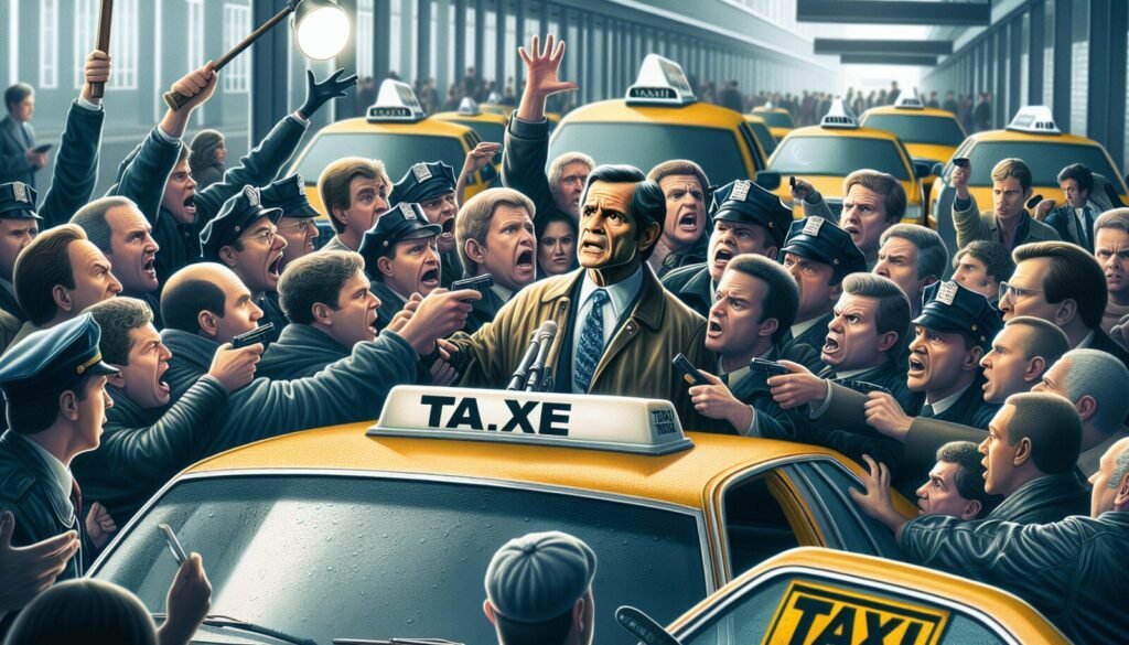 bill de blasio responde a la huelga de hambre de taxistas en nueva york