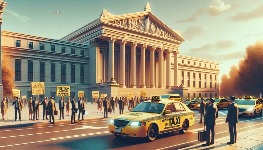 campana de firmas contra la ordenanza del taxi en madrid