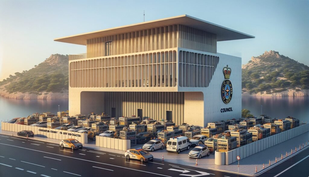 consell de ibiza cede deposito a guardia civil para vehiculos ilegales