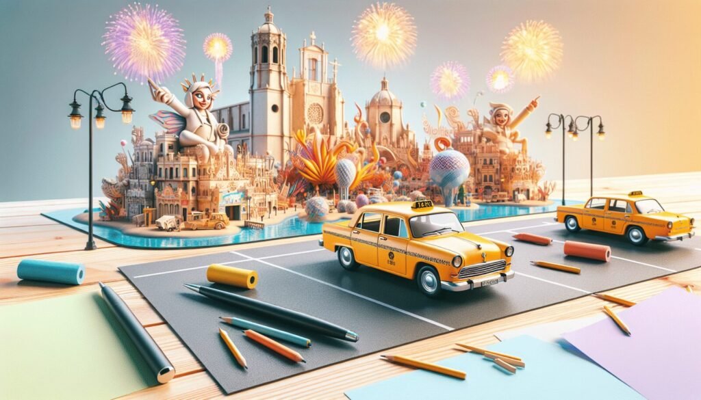 El taxi de València cambia su horario para las Fallas 2 el taxi de valencia cambia su horario para las fallas