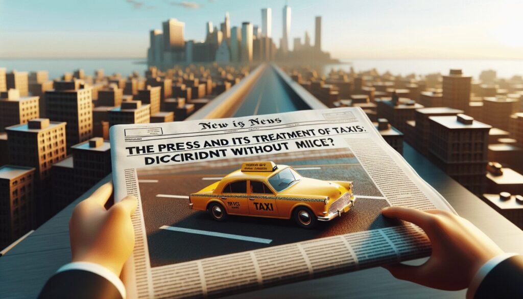 la prensa y su trato al taxi desprestigio sin mala fe