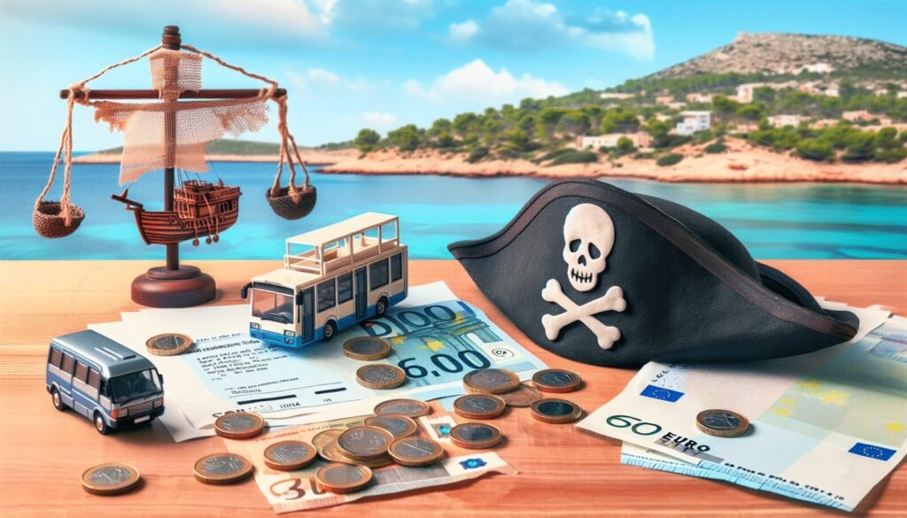 multa de 6 001 euros a pirata del transporte en sant josep ibiza