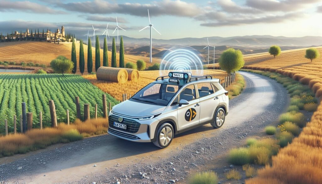 servicio de taxi a demanda en andalucia rural conectada