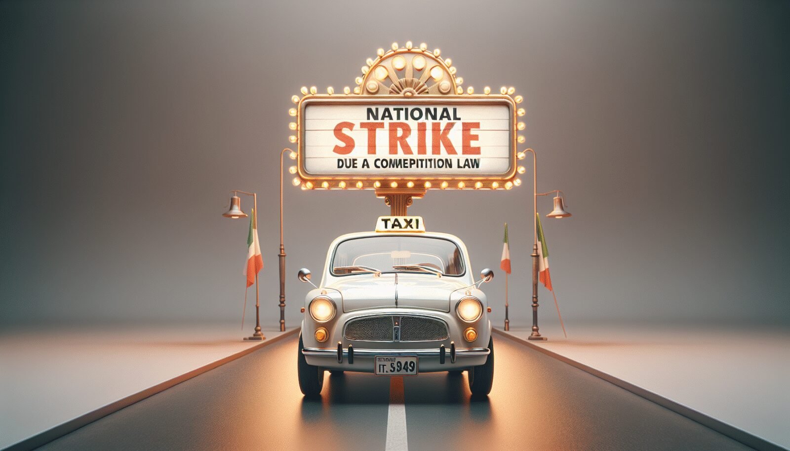 taxi en italia anuncia huelga nacional por ley de competencia