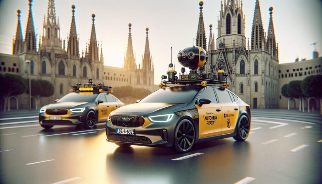 taxis de barcelona se suman al proyecto autonomous ready