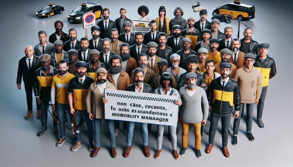 Taxistas de Barcelona exigen cese del Gerente de Movilidad 8 taxistas de barcelona exigen cese del gerente de movilidad