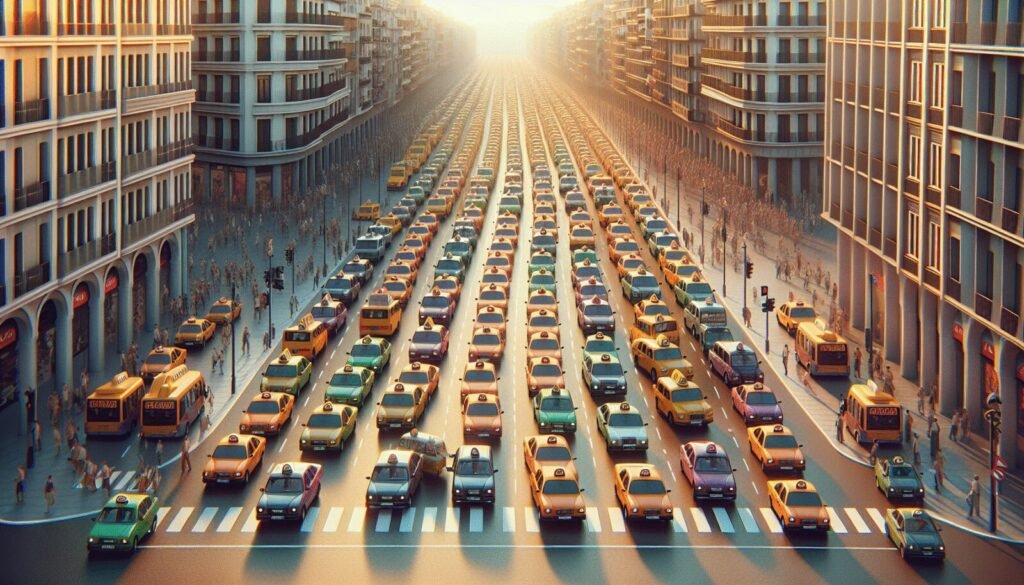 valencia anade 300 taxis a su flota en dias laborables