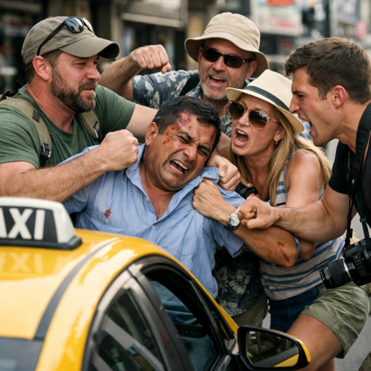Ataque a taxista en tenerife